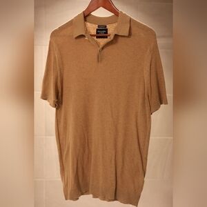 Abercrombie & Fitch Light Brown Polo Shirt